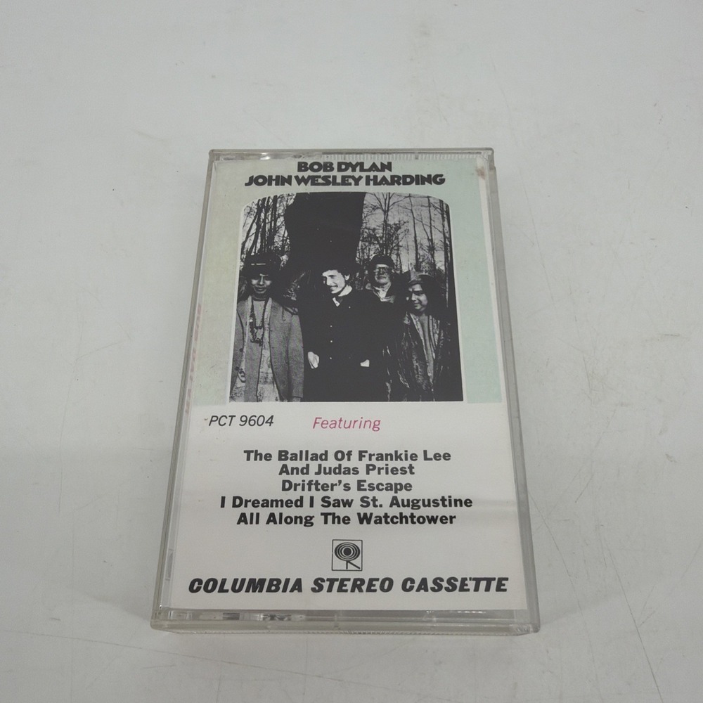Bob Dylan John Wesley Harding PCT 9604 Cassette Tape